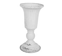 Cabilock Vase Urne Antique Métal Vintage pour Plantes et Fleurs Séchées Décor Champêtre Élégant pour Table Mariage Pot Décoratif Romain