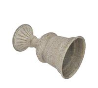 Cabilock Vase urne de Table en Fer patiné, Style Classique pour Fleurs fraîches, décoration intérieure et extérieur, idéal pour Bureau et véranda