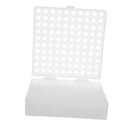 Cabilock Vial Washing Rack Plastic Holder for Chromatography Sample Vials Lab Autosampler Bottle Washing and Drying Tray
