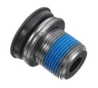 Cabilock Vis de Fixation Facile à Installer pour Manivelle de Vélo en Alliage D'aluminium Argenté Légère, Modèle M15, Accessoire pour Pédalier VTT et Vélo Tout Terrain