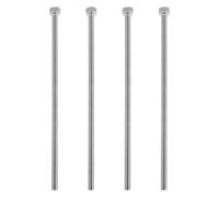 Cabilock Vis de Guidon M6x150 en Acier Inoxydable Lot de 4 Vis Filetées pour Rallonge de Potence de Vélo VTT Fixation Solide pour Réglage Hauteur Guidon Accessoire Réparation Vélo Sportif