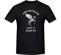 Cabin 13 Camp Half Blood Skeleton Hades Percy Jackson Olympians Shirt T-Shirt Tee Style Black S