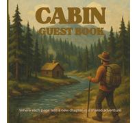 Cabin Guest Book: Guest Sign In Book for Vacation Rentals, Lodges, Cabins, Airbnb and Woodland Retreats.