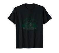 Cabin Life Escapade Rustique en Pleine Nature pour Amoureux de la Nature T-Shirt, Homme, Noir, 3XL