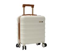 Cabin Max Anode Valise à main légère avec coque rigide, 4 roues, serrure à combinaison, Crème/marron, 45 x 36 x 20cm, Moderne, fonctionnel