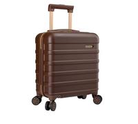 Cabin Max Anode Valise à main légère avec coque rigide, 4 roues, serrure à combinaison, marron, 45 x 36 x 20cm