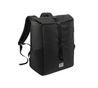 Cabin Max ISEO Sac à Dos de Voyage imperméable avec Dessus Enroulable - Convient pour Ryanair - Sac à Dos sous Le siège, Wizz Air 40 x 30 x 20 cm Noir 24L
