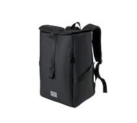 Cabin Max ISEO Sac à Dos de Voyage imperméable avec Dessus Enroulable mesurant 40 x 20 x 25 cm, Convient pour Ryanair sous Le siège, Wizz Air et Easyjet, Noir