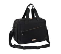 Cabin Max Manhattan Sac de cabine avec poche technique rembourrée, compartiment verrouillable et sangles polyvalentes pour Ryanair, WizzAir, Easyjet 40 x 30 x 20 cm, 40 x 20 x 25 cm, H Noir/Or