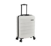 Cabin Max Valise Bagage à Main 55x35x25 cm, légère, Coque Rigide, Bagage à Main, avec 4 Roues, Serrure à 3 Chiffres (Blanc, Air France, KLM)