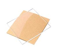 CABINE 6Pcs Feuilles Acryliques Transparentes Pour Le Remplacement Du Verre À Cadre, Panneau de Table 150X150X2 Mm