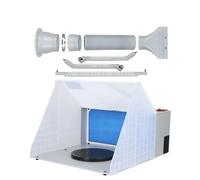 Cabine aérographe, portable, pliable, set de filtres, prise 220V EU