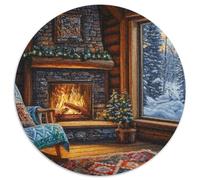 Cabine Confortable 1000 Piece Jigsaw Puzzle for Adults Educhational Games Stress Relief Puzzle Exercise The Memory of The Brain for Men, Women, Elders, Seniors 1000pcs (67.5x67.5cm)