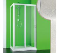 CABINE DE DOUCHE 70x100CM EN PVC CRILEX ACRYLIQUE 1 PORTE LATERALE