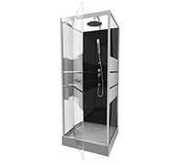 Cabine de douche carrée 70x70x225cm - SCRATCHY 70