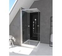 Cabine de douche carrée 90x90x215cm - RAVEN SQUARE