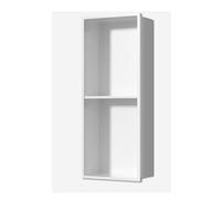 Cabine de Douche en Acier Inoxydable - étagères encastrées Modernes, adaptées aux salles de Bains et aux Salons, Une Solution de Rangement Murale Simple, Parfaite pour Les Petits espaces et