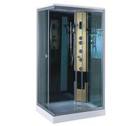 CABINE DE DOUCHE HYDROMASSANTE spa BAIN HYDROMASSAGE ouverture à gauche NOUVELLES garanti 2 ans RAPIDE mod. TAORMINA