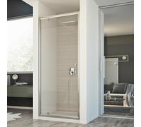 CABINE DE DOUCHE PAROI 100 CM H198 MUR 1 PORTE TRANSPARENT OUVERTURE PIVOT
