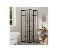 vidaXL Cabine de douche ESG 80x80x180 cm