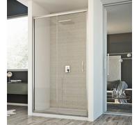 CABINE DE DOUCHE PAROI DE DOUCHE 110 CM H198 MUR 1 PORTE TRANSPARENT COULISSANT