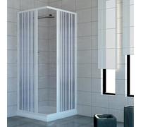 Idralite Cabine de douche Acquario L R en PVC Ouverture centrale