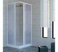 CABINE DE DOUCHE PAROI DE DOUCHE EN PVC ACQUARIO 70x80 2 PORTES