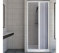 CABINE DE DOUCHE PAROI DE DOUCHE EN PVC VERGINE 150 CM PORTE UNIQUE