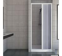 Pinto Cabine de douche pour niche Vergine 70 x h185 PVC ouverture latérale