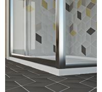 CABINE DE DOUCHE PAROI DE DOUCHE PORTE UNIQUE COULISSANTE DE 97 A 152 CM