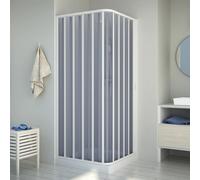 CABINE DE DOUCHE PAROI DE DOUCHE PVC 1 OUVERTURE PORTE UNIQUE H185 RÉDUCTIBLE