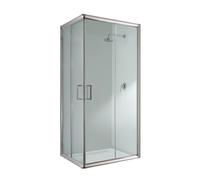 Idralite Cabine Paroi Douche 80x120 H198 Transparent 6mm Mod. Alabama