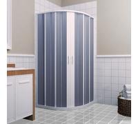 CABINE DE DOUCHE PAROI DOUCHE PVC 60-160 CM OUVERTURE LATERALE PORTE UNIQUE H185