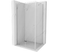 Cabine de douche pliante Mexen Lima 70x90 cm, verre transparent, profil chromé