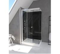 Cabine de douche rectangle 110 x 80 x 215cm - RAVEN