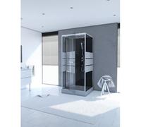 Cabine de douche Study - 90 x 90 mm - porte pivotante AURLANE