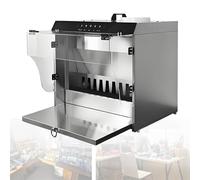 Cabine de peinture à l'aérographe avec éclairage LED,Cabine de peinture à effet cascade avec éclairage LED tricolore,Cabine de peinture de modélisme 6000K avec rideau d'eau,Kit professionnel de cabine