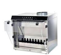 Cabine De Peinture À Rideau D’eau,Cabine D’aérographe À Cascade Avec 3 Éclairages LED, Ensemble Rideau D’eau Et Filtre D’extraction,Pompe À Eau À Levage Automatique Débit 2200 L/h