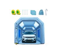 Cabine De Peinture Gonflable 2 Souffleurs Système Filtration Oxford 210D 6x3x2,5m