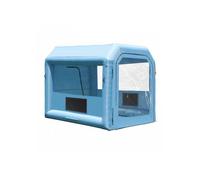 Cabine de peinture Gonflable 3x2 5x2 5 m Station de Travail pour Pose de Peinture Atelier Garage Vitesse : 3150 tr/min