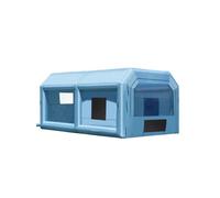 Cabine De Peinture Gonflable Avec Souffleur 1100W Tente Atelier 6,4x4,1x3m