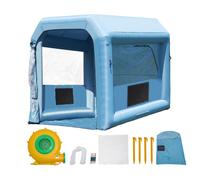 Cabine de Peinture Gonflable - DUOKU - 3x2,5x2,5m - Souffleur 550W - Peinture Motos - Tissu Oxford