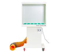 Cabine de peinture mobile avec système d'aspiration 230 V MW Tools MSC1000