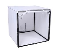 Cabine de Peinture Portable avec Filtre 75x75x75cm Tente Atelier Détachable pour Garage Studio et Jardin Montage Rapide pour Une Pulvérisation Propre et Confinée