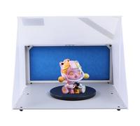 Cabine De PulvéRisation AéRographe Portable 220V, BoîTe De PulvéRisation De Peinture Pliable, Cabine Puissante, Espace pour La Zone Travail pour La Peinture Le ModéLisme Et L'Artisanat