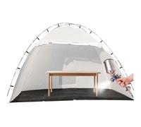 Cabine de pulvérisation portable, coupe-vent, pliable, protection | Cabine de pulvérisation pliable pour meubles, bricolage, bricolage, fête, jardin, jardin, terrasse, balcon, atelier