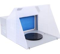 Cabine de pulvérisation, puissance électrique, puissance du ventilateur 25W, design compact, BLANC