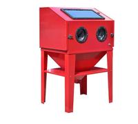 Varan Motors - NESB-10 Cabine de sablage 350 litres, microbilleuse, sableuse à manchons avec Accessoires