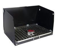 Güde MSK 760 Cabine de soudage mobile (pliable, en tôle d'acier solide, grille galvanisée amovible, poignée de transport, plan de travail 745 x 525 mm, protection contre les rayons UV, les étincelles