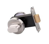 Cabine de toilette de qualité commerciale en acier inoxydable Porte sans clé pour salle de bain occupée désengagée installation publique